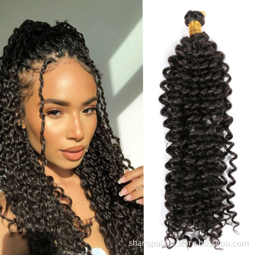 synthetic braiding hair water curly freetress passion twist hair
